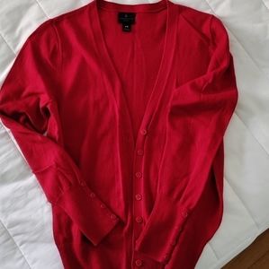 Worthington EUC Red cardigan. Worn once.